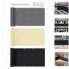 Sunshade Net Ventilation Privacy Screen Balcony Cover HDPE Buckle Outdoor Sail Awning Shade Cloth Garden Fence