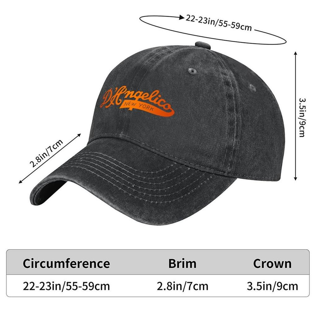 2026 D'Angelico Guitars Baseball Cap Snap Back Hat Western Hat Birthday Big Size Hat For Men Women's