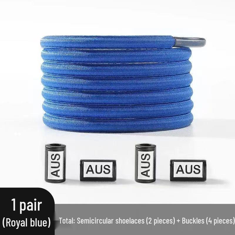 Эластичные шнурки без завязывания с металлической пряжкой - Легкие ленивые шнурки AUS