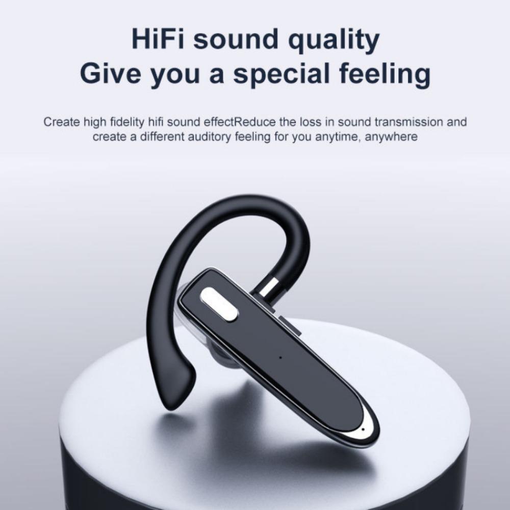 Беспроводная Bluetooth-гарнитура для бизнеса, подвесной мониторинг ушей, сверхдлинная батарея