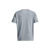 Under Armour Curry Series Logo Print Crew Neck Basketball T-Shirt Men Tops Blue 1378028-465