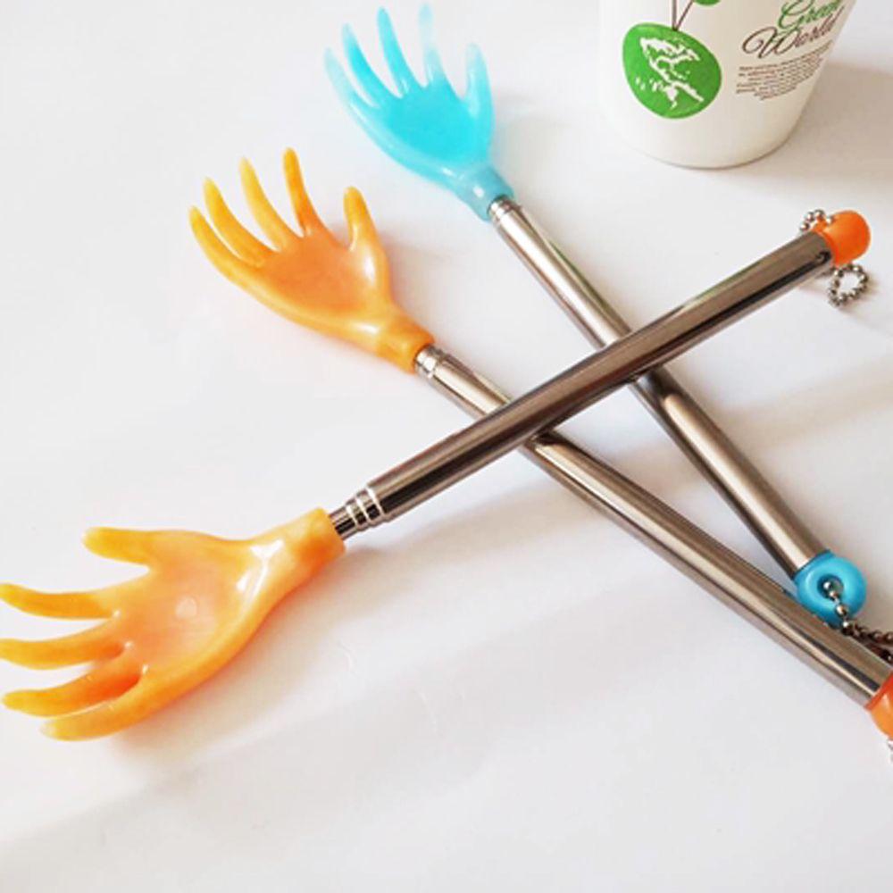 shape Telescoping Back Scratcher Finger-Like Scratching Backscratcher Extendable Massage Stick
