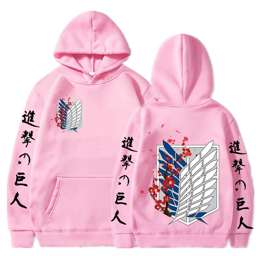 Атака Титанов, женская модная толстовка с капюшоном в стиле Харадзюку, толстовки с принтом аниме, мужская толстовка, уличная одежда, топы, толстовка, женская одежда