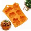 Creative Happy Halloween Home Decor Silicone Pumpkin Cake Mold Kitchen Baking Tool 1 Pc