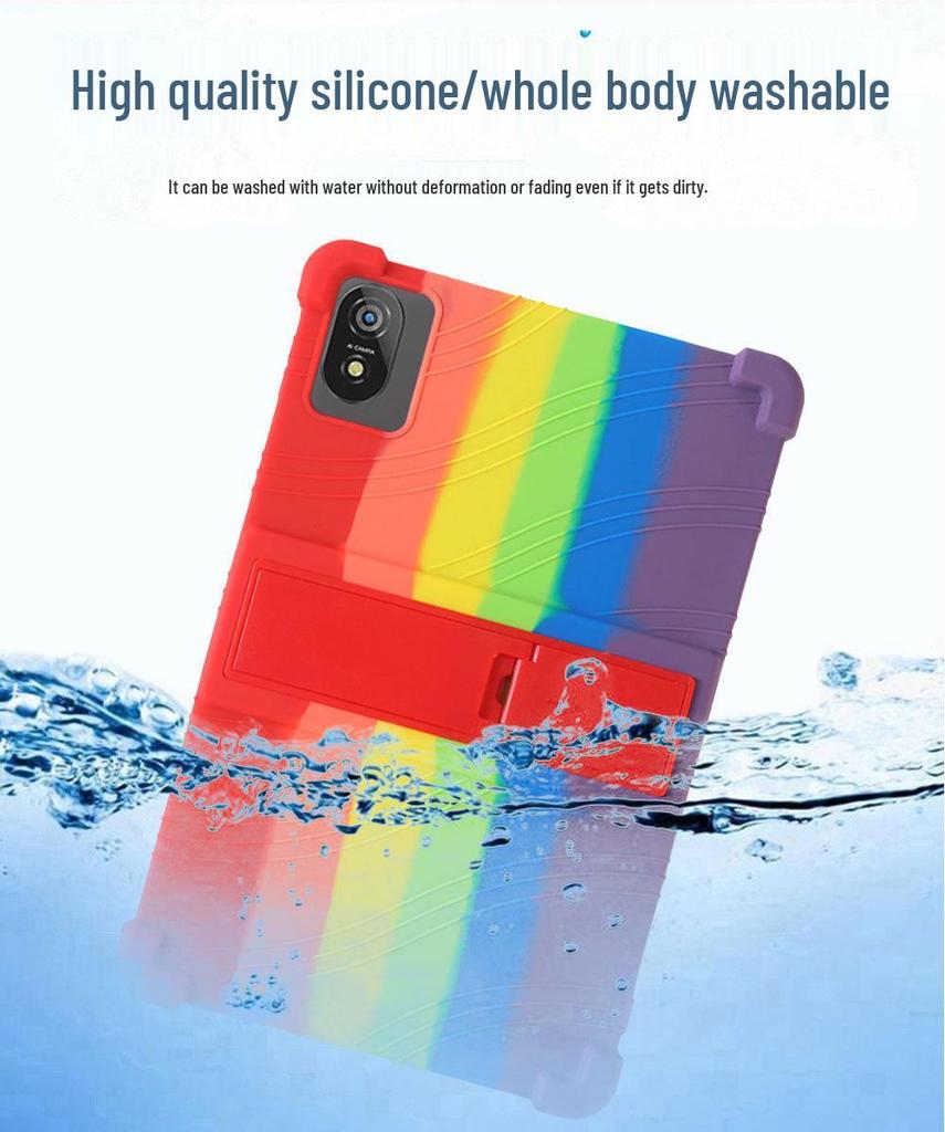 Защитный чехол для Blackview Tab 18 12" с подставкой - Силиконовая противоударная накладка