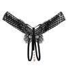 Эротические трусики женские сексуальные стринги без вырезов кружевное ажурное нижнее белье для женщин эротическое Т-образное горячее прозрачное женское бантовое стринги