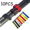 Ready Stocked 10pcs Fishing Rod Tie Holder Strap Suspender Fastener Hook Loop Ties Belt Strapping Wrap Band Outdoor Fish Tool