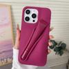 Чехол-косметичка с блеском для губ Dopamine для iPhone 17 16E 15 Pro Max 11 12 13 14 Plus 17 Air Держатель для помады Чехол для телефона с блеском для губ