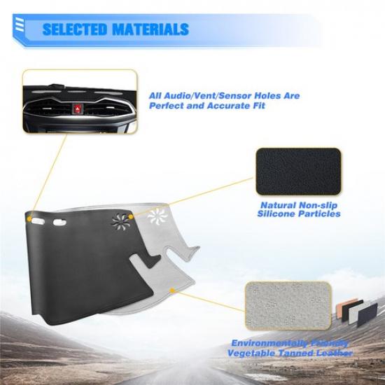 Non-Slip Dashmat Dashboard Cover Mat Car Interior Pad For Toyota C-HR 2016-