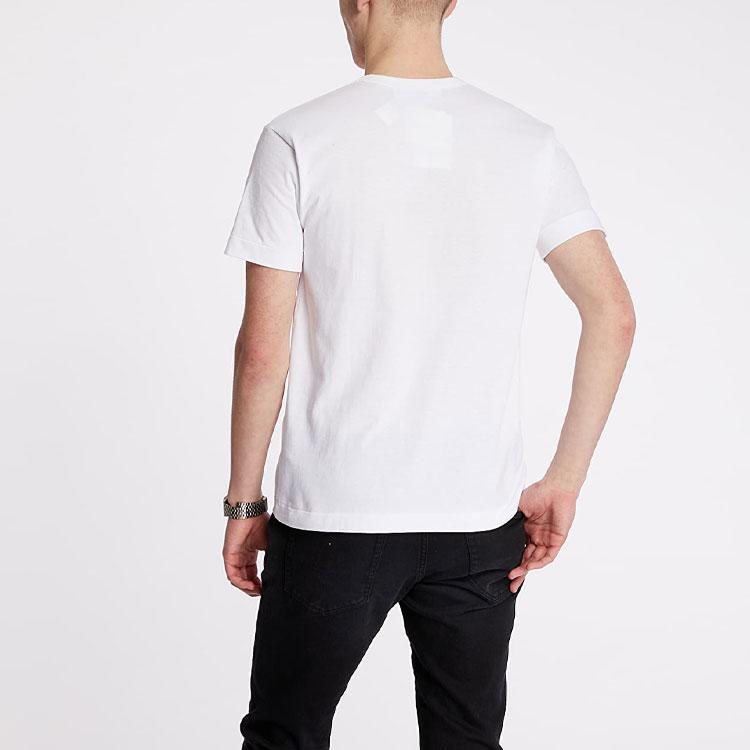 CDG Play T-Shirts Men's Crew Neck Moderate AZT248