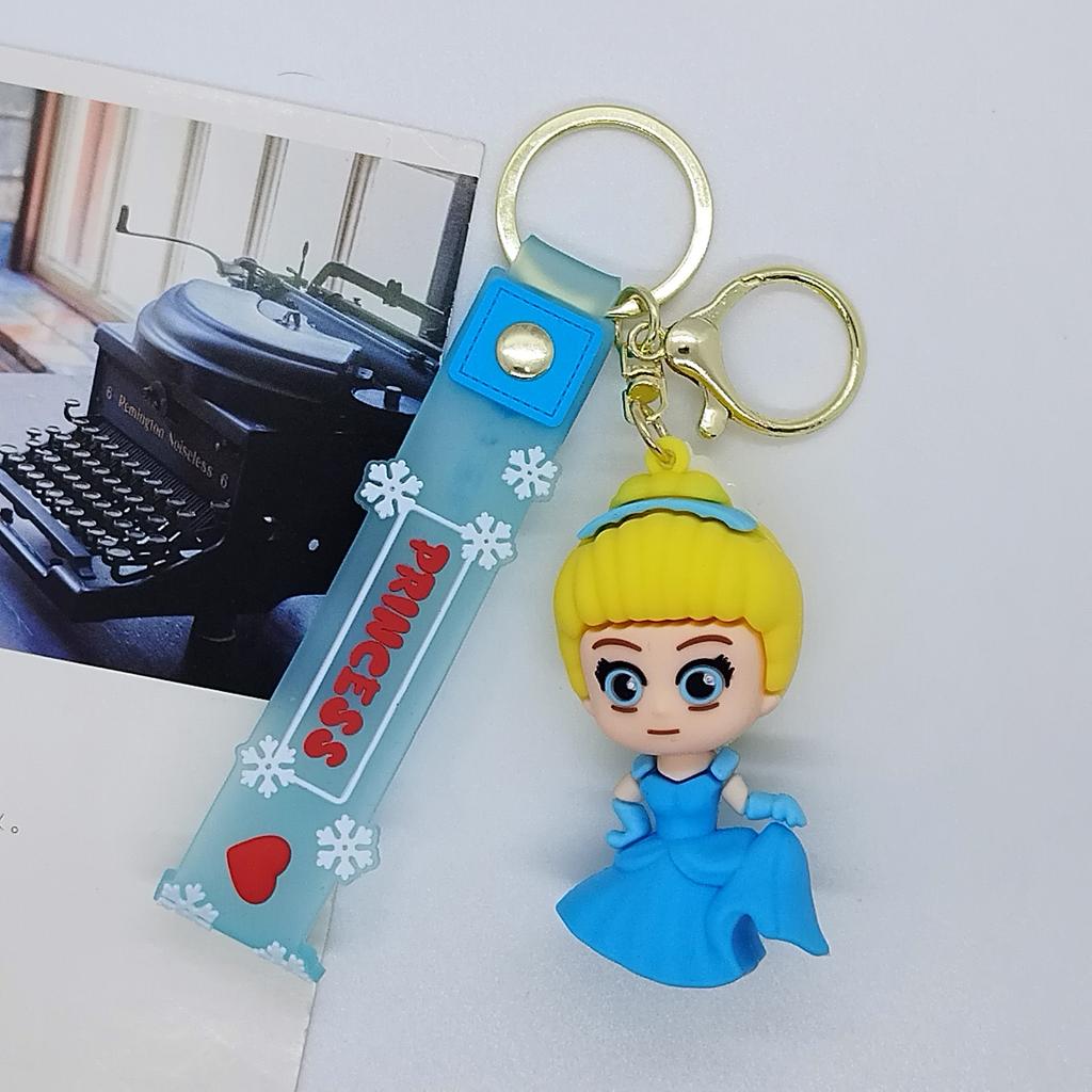 Creative Cartoon Mermaid Doll Series Doll Keychain Bag Car Keychain Accessories Kawaii Cute Personalized Gifts Y2k Fashion Toys