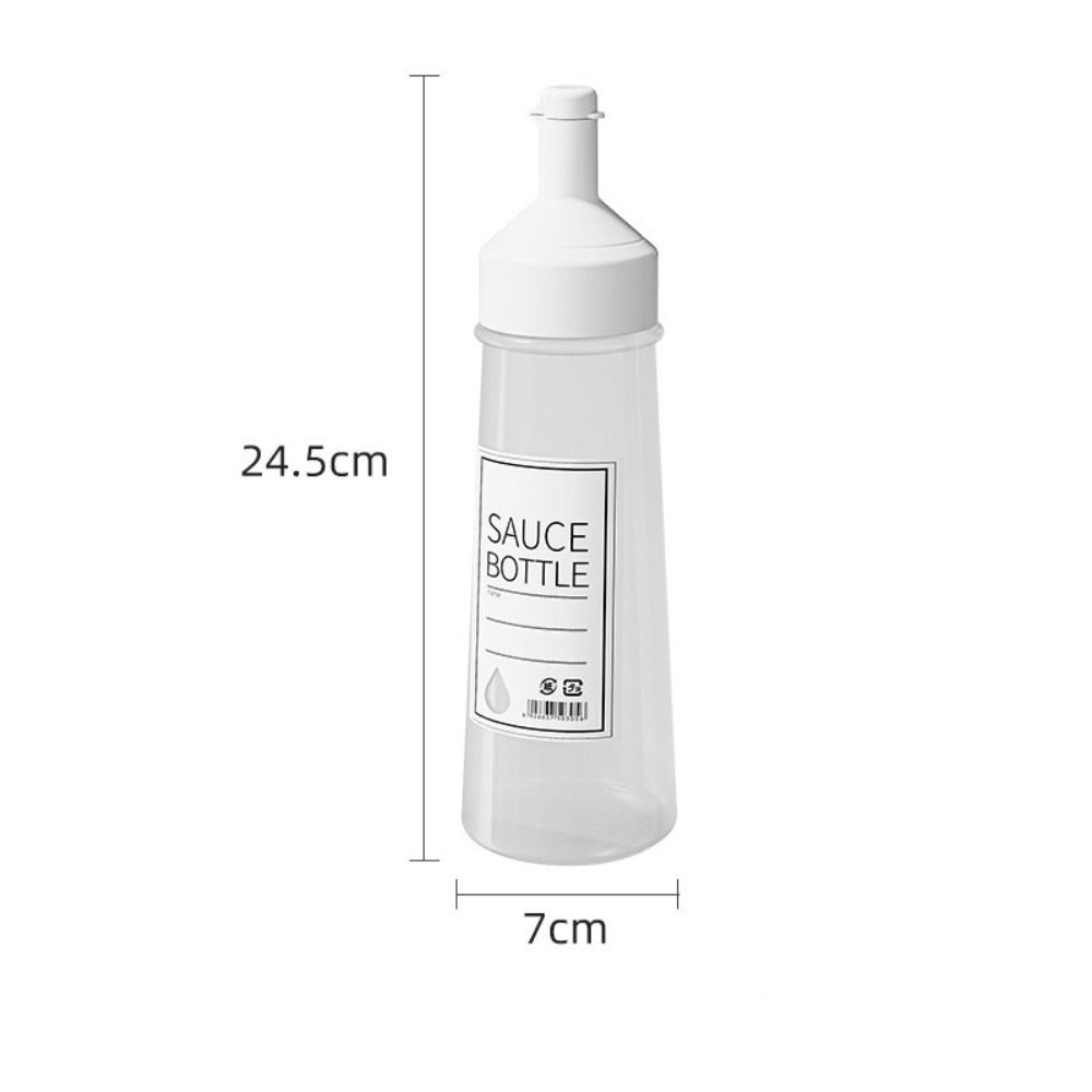 With Lids Salad Sauce Dispenser Kitchen Gadget Oil Spray Bottle Condiment Squeeze Bottles Ketchup