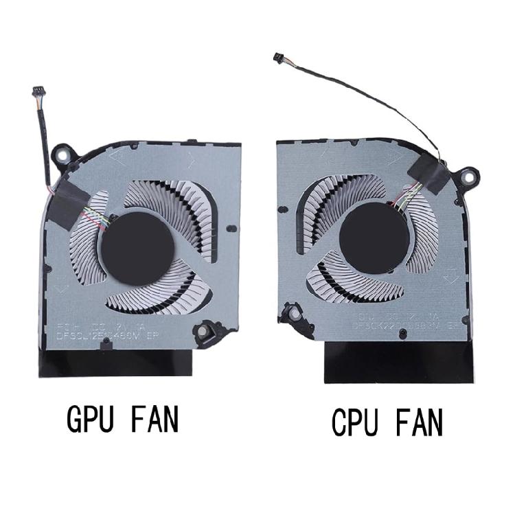 Вентилятор охлаждения ЦП и ГП для ноутбуков DC12V 1A 4Pin Компьютерные радиаторы для Predator 16 PHN16-71 PHN18-71