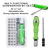 Набор магнитных прецизионных отверток 32 в 1, многофункциональный набор инструментов для ремонта телефона/часов/ПК/очков/iPad/камеры, 2025 Новый