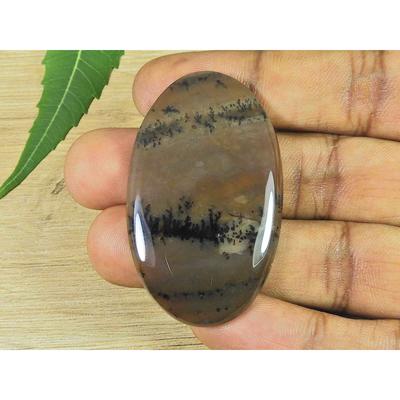 31X51X05MM натуральный медовый дендрит овальной формы кабошон россыпью драгоценный камень 76 карат. СК-3444
