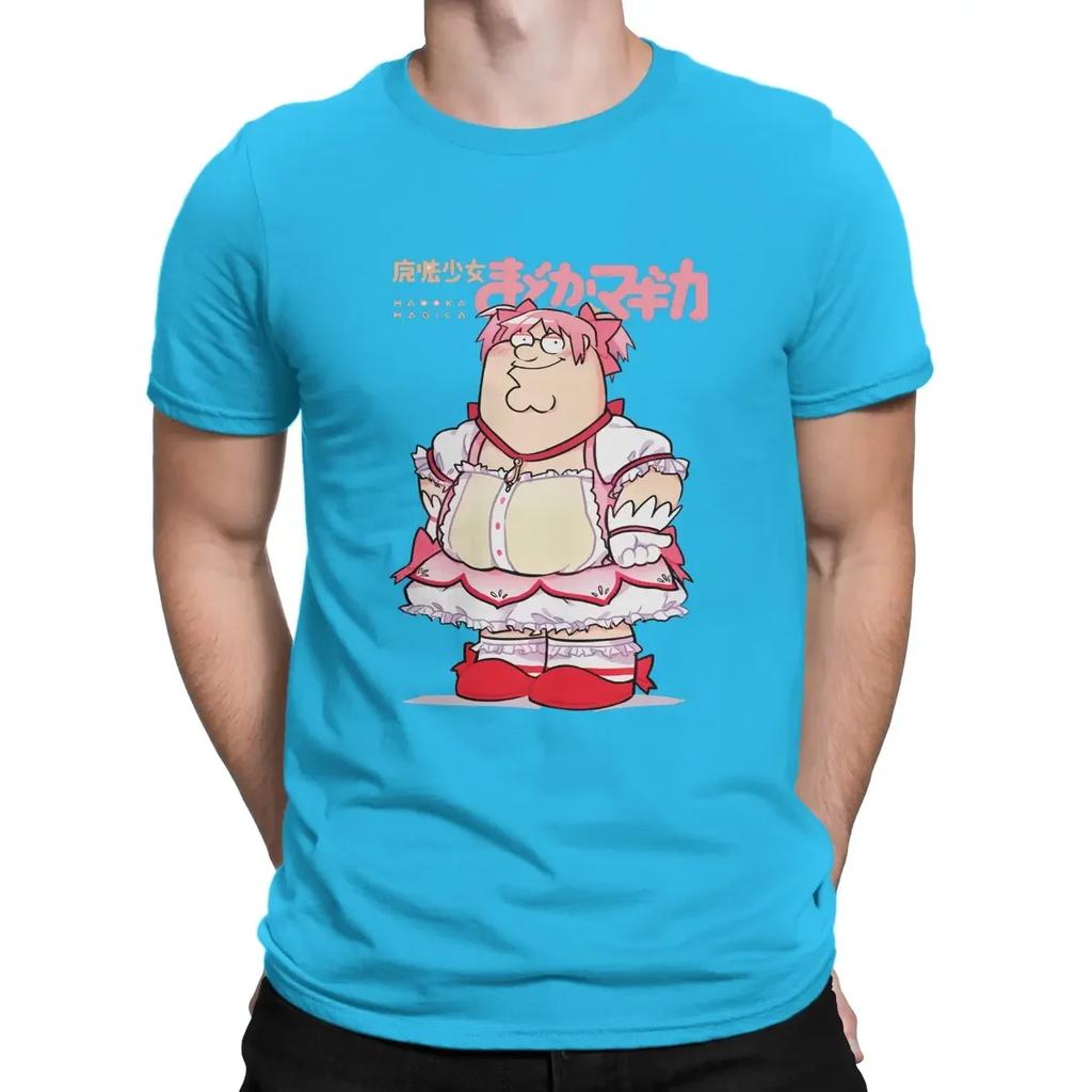 Funny Magical Classic TShirt Puella Magi Madoka Magica Anime Tops 100% Cotton T Shirt Humor High Quality Birthday Gifts 2024