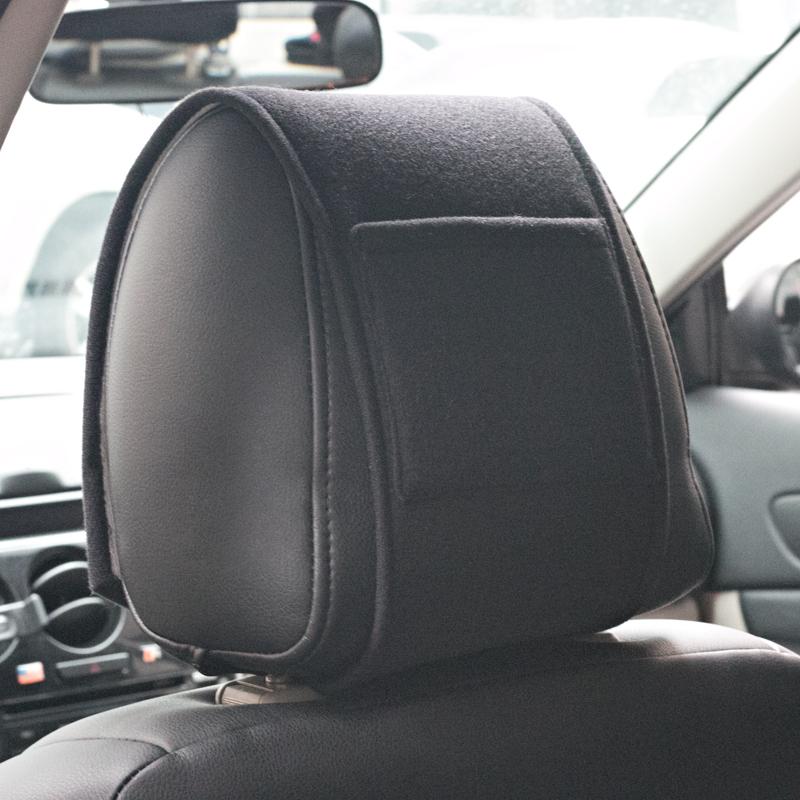 UCXA9 car sticker headrest cover For Toyota Avensis Avalon Corolla Rav4 Camry Yaris Prius Prado Vios Tacoma Tundra Land Cruiser Stylin