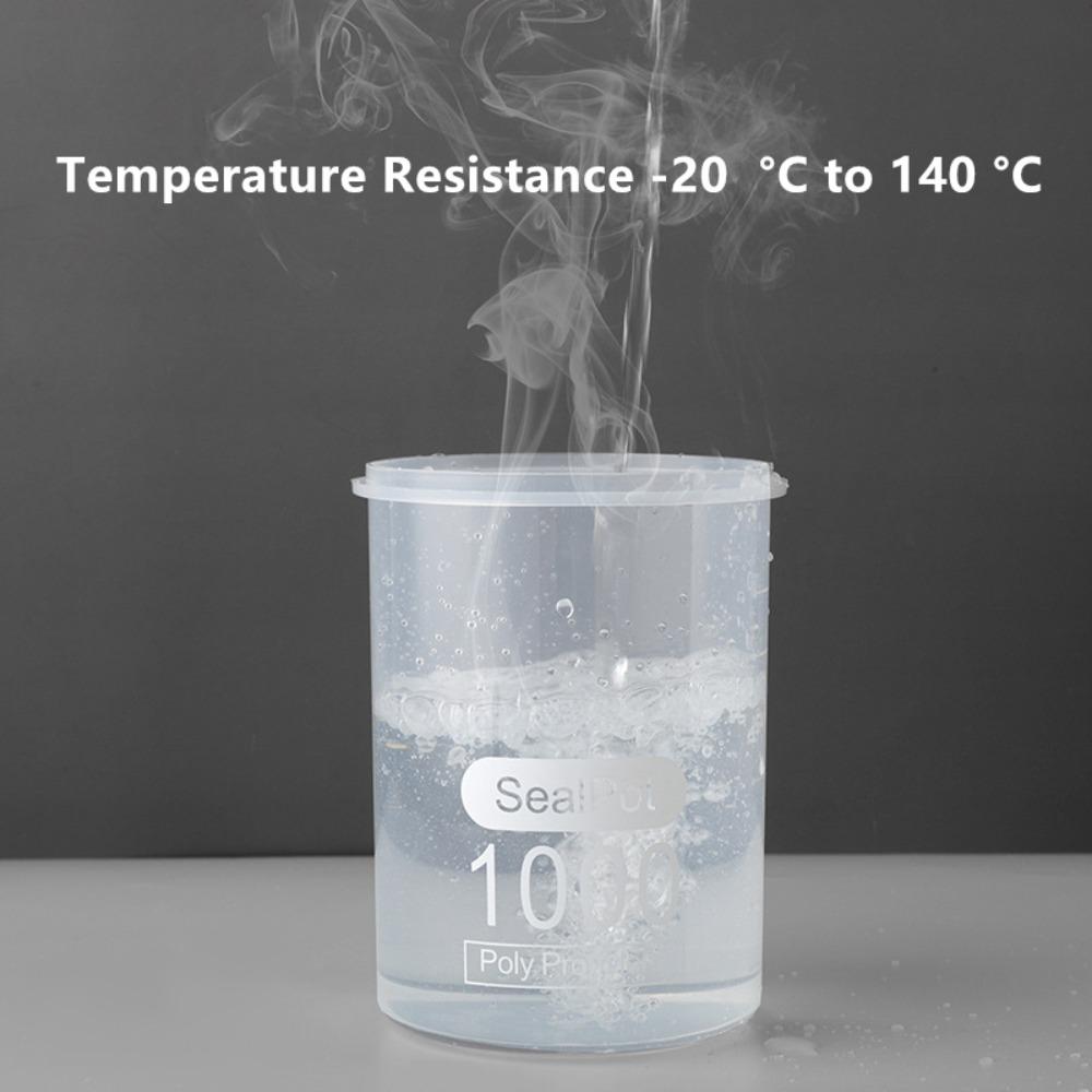 Влагостойкие прозрачные герметичные банки для пищевых продуктов, цилиндрические пластиковые герметичные банки для пищевых продуктов, сыпучие крупы