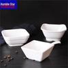 Qianxing A8 White Melamine Square Bowls Set