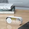 Led Mirror Alarm Clock Wireless Bluetooth-compatible 5.0 Hi-fi Speaker Subwoofer Portable Audio