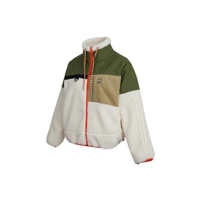 Neo Utility Print Logo Куртка с высоким воротником на молнии Женская верхняя одежда Многоцветная HN2347