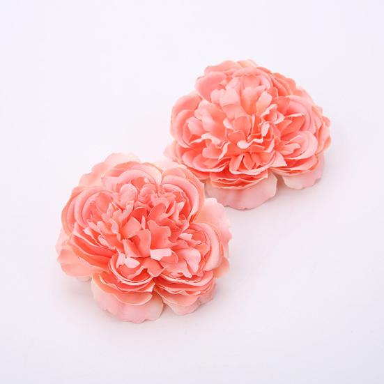 Очаровательные искусственные головки пионов, яркие, моющиеся, многоцелевые