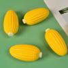 Многоразовый имитационный початок кукурузы, сжимаемый, медленно поднимающийся, мягкий, для снятия стресса, тревоги, для взрослых