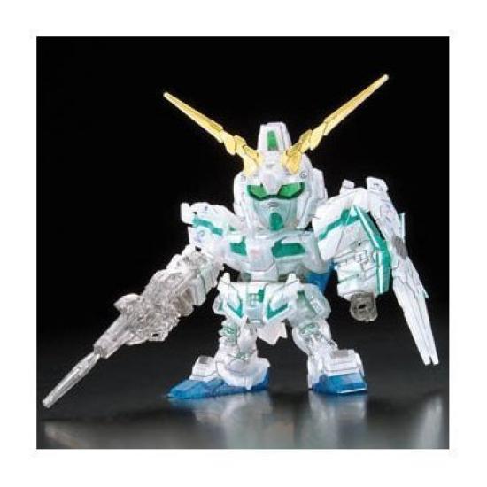 BB Senshi Unicorn Gundam Green Frame Pearl Clear Limited plastic model RX-0 Ver. Theater-exclusive