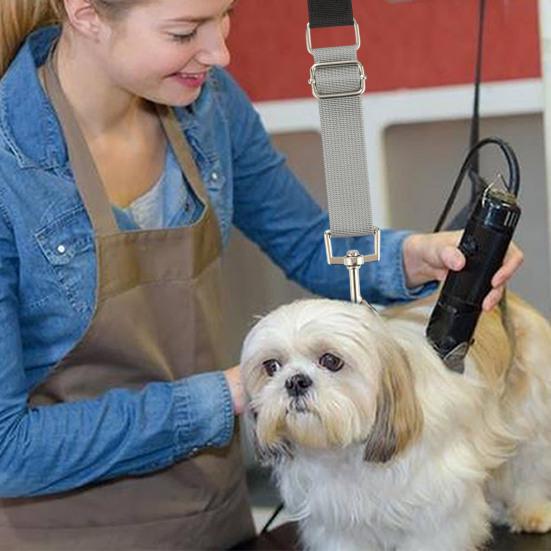 Ремешок-удлинитель для груминга питомцев, регулируемый, быстросъемный поводок для груминга собак, груминг