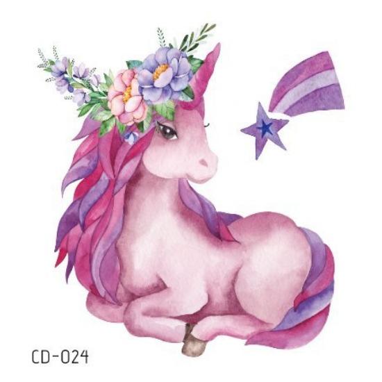 Cartoons Kids Temporary Tattoos Sticker Colorful Fake Tattoo Flash Waterproof Small Body Art Couple Child Designs