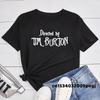 Directed By Tim Burton T-shirt Women Harajuku Summer Letter Print Classic T Shirt Casual Short Sleeve O-neck WoUnisex T-shirt Unisex