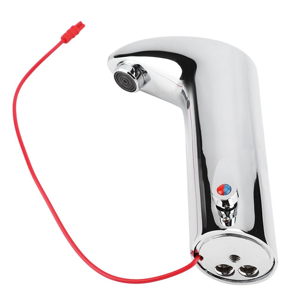 Автоматический сенсорный бесконтактный кран для горячей и холодной воды из латуни с функцией «свободные руки» для умной ванной комнаты и туалета