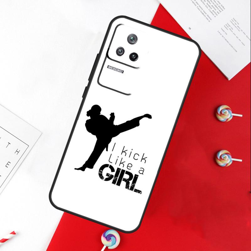 Чехол Kungfu Taekwondo для Xiaomi 15 Ultra 13 14 11T 12T 13T 14T Pro POCO X7 Pro X3 X5 X6 M6 F5 F6 Pro