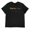 Give Me Coffee - Rainbow T-Shirt Sweat Oversized Graphic Tee Anime Stuff Short Sleeve Tee Men