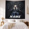 Like Warner Bros Movies Custom Your Name Wall Decor Tapestry Art For Pet Memorial Birthdaywedding Party Backdrop Family Gift