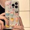 Чехол для iPhone 15 Pro Max/14 Pro/13 Pro Max с мультяшным мороженым Sanrio