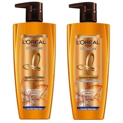 L'Oréal Питательный шампунь против перхоти с эфирными маслами, двойная упаковка