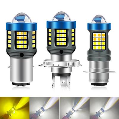 12000Lm H4 LED H4 BA20D P15D LED фара для мотоцикла белая скутер IP67 желтые лампочки лампа Acce C6Q8