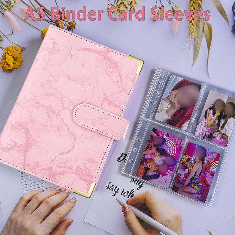 Альбом для коллекционирования фотокарточек айдолов на 4 ячейки, 25 страниц, альбом для хранения фотополосок из 4 кадров, подарок на день рождения другу, высокое качество