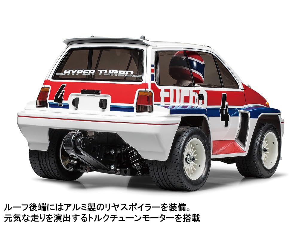 Tamiya 1/10 Электрический радиоуправляемый автомобиль Honda City Turbo Серия № 611 Шасси WR-02C Набор для радиоуправления