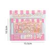 72Pcs Various Styles Sticker Book DIY Craft Scrapbook Stickers Phone Water Bottle Decor  Diary Album