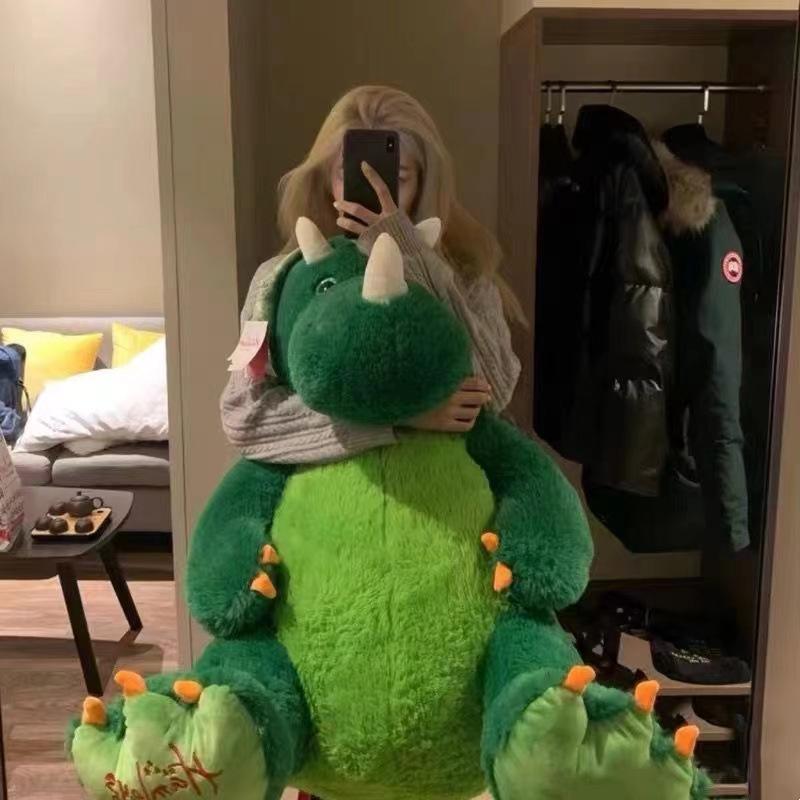 Cool Triceratops Plush Toy Oversized Sleep Pillow Large Stuffed Animal Doll Birthday Gift Hamleys