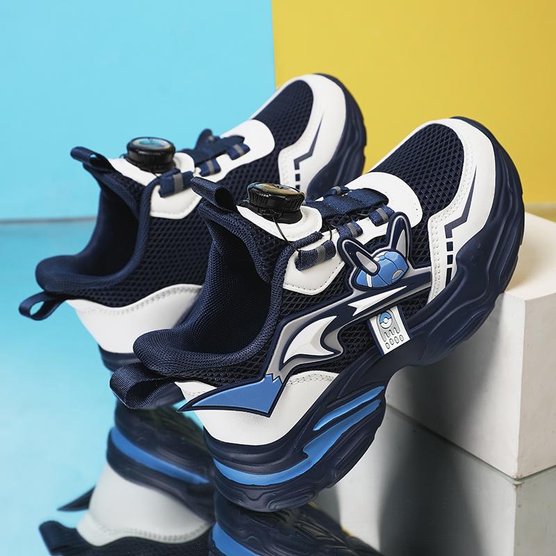 Детская мода Four Seasons Дышащая повседневная обувь для детей Бег Спорт Студенты Девочки Трендовые удобные кроссовки для спортзала