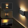 LED Night Light Motion Sensor Light Closet Night Lamp For Kitchen Bedroom Detector Light Cabinet Staircase Backlight