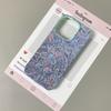 Vintage Style Floral Mural Pattern Silicone Phone Case For iPhone 17 Pro 17Air 13 16 15 14 12 11 Pro Max Soft Bumper Cover Funda
