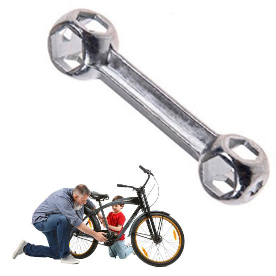 1/2/3/4/5 шт. 10-в-1 многофункциональный велосипедный ключ 6-15 мм костевидной формы шестигранные отверстия динамометрический ключ инструмент для ремонта велосипеда