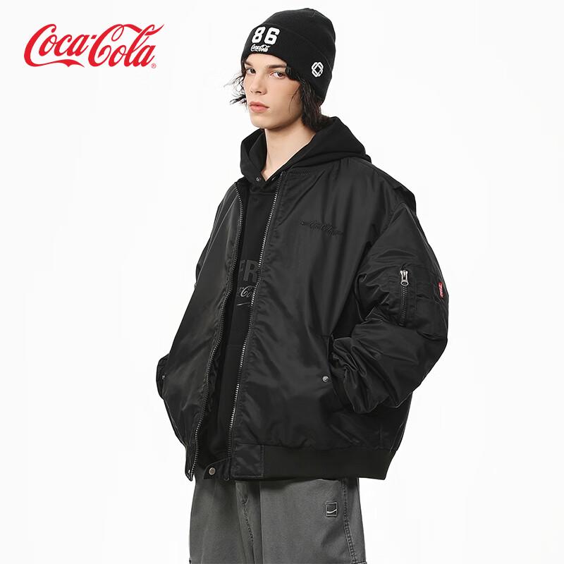 Летная куртка Coca-Cola с градиентным логотипом