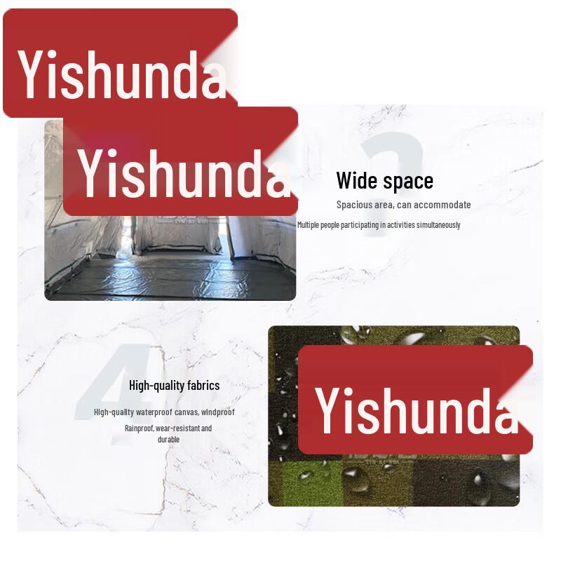 Easunda 37sqm Emergency & Command Tent System
