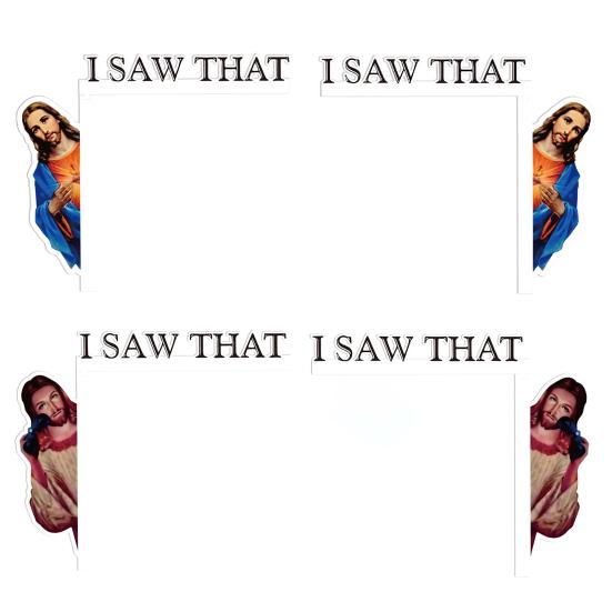 Иисус Дверная Рама Декор Деревянный Я Видел Это Пасхальное Украшение Дверного Уголка