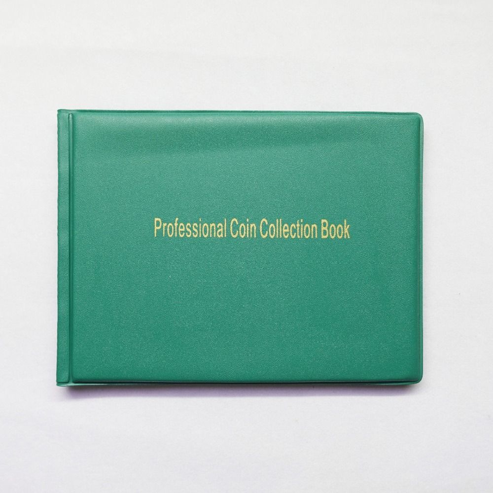 Чехол для хранения коллекции монет на 240 карманов, 10-страничный альбом для сбора монет для коллекционеров